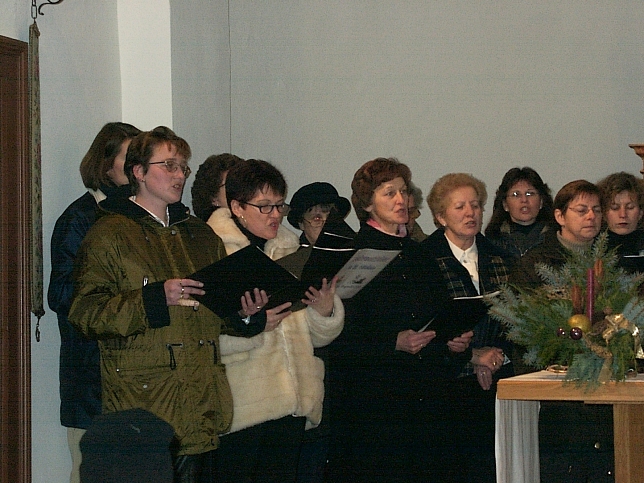 Adventsingen 15.12.2001