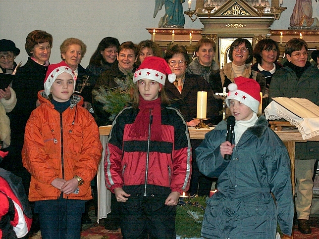 Adventsingen 15.12.2001