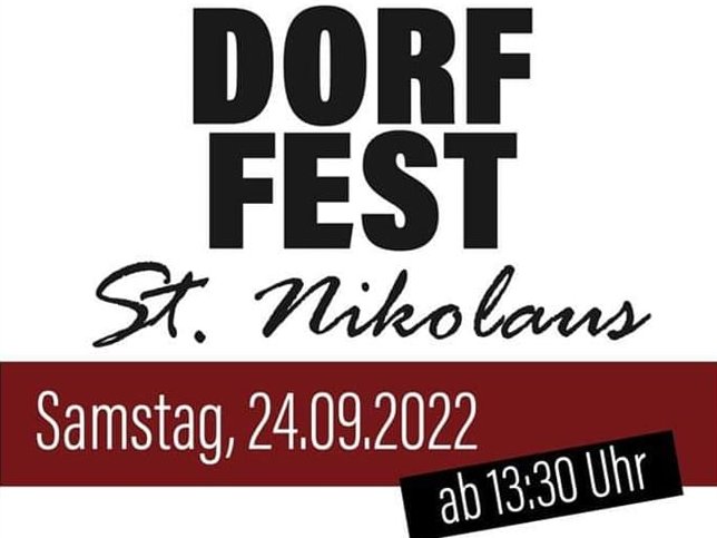 Dorffest 24.09.2022