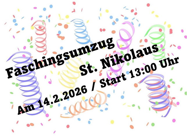St. Nikolaus, Faschingsumzug