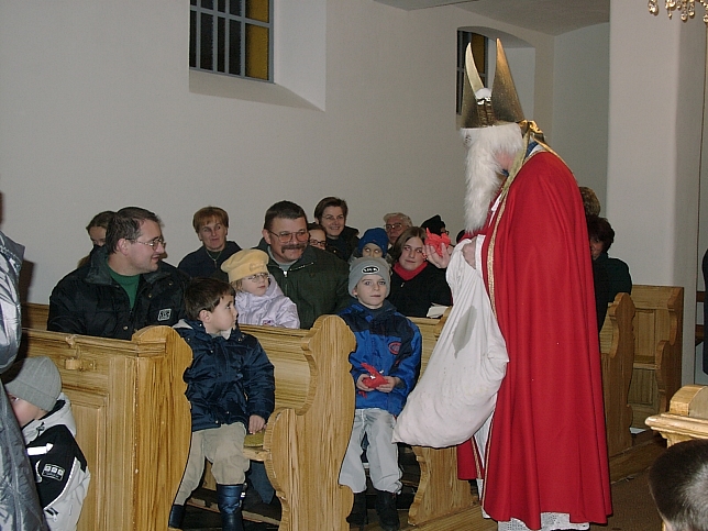 Nikolausbesuch 6.12.2001