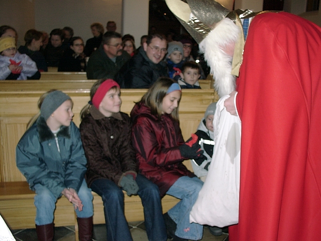 Nikolausbesuch 6.12.2001