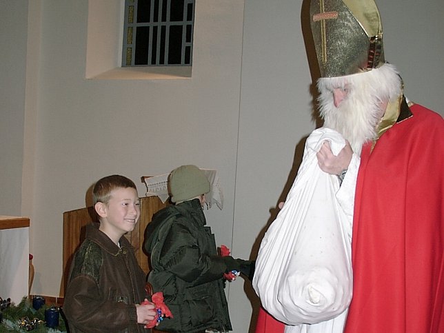 Nikolausbesuch 6.12.2001