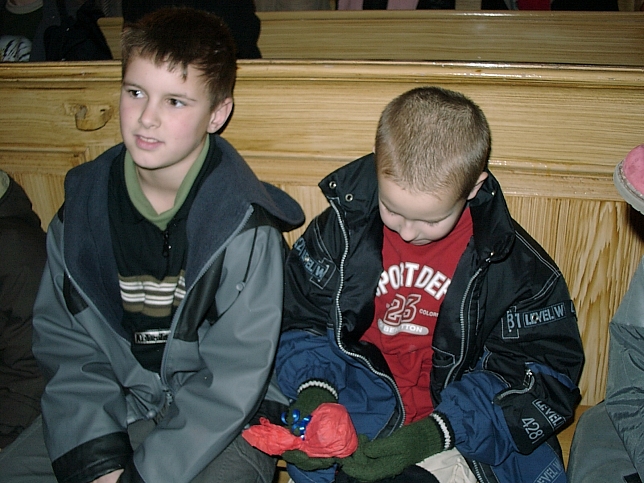 Nikolausbesuch 6.12.2001