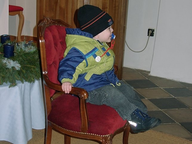 Nikolausbesuch 6.12.2001